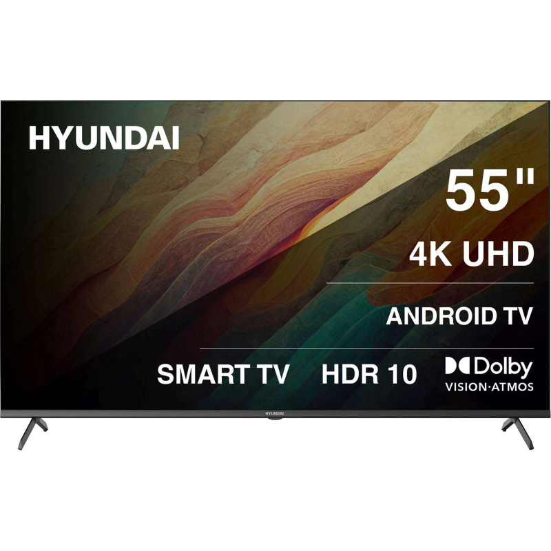 Телевизор Hyundai H-LED55BU7009, UHD, смарт (Android TV)