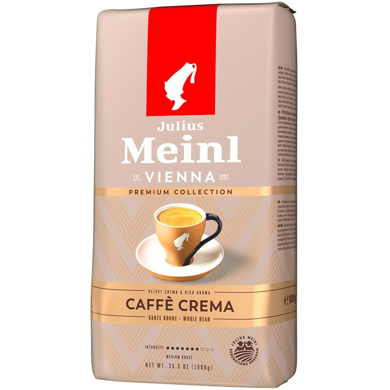 Кофе в зернах Julius Meinl Premium Collection Caffe Crema 1 кг