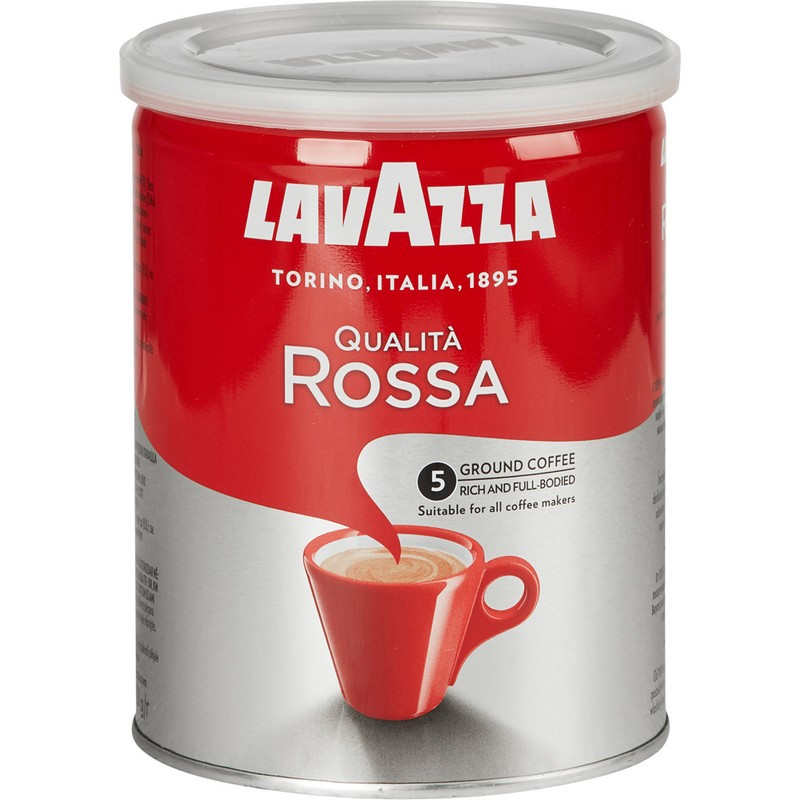 Кофе Lavazza Rossa молотый ж/б,250г