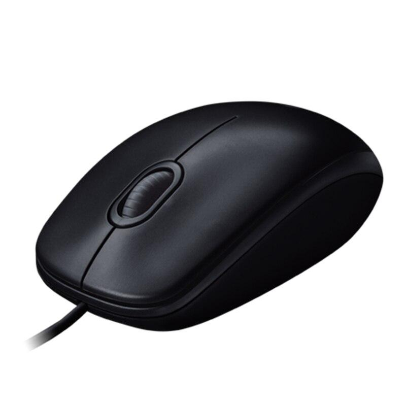 Мышь проводная Logitech M100 черная (910-005006)