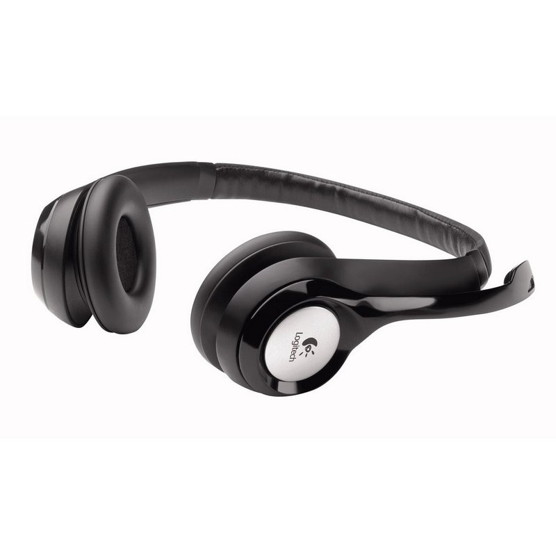 Гарнитура Logitech Headset H390 USB черн. (981-000406)