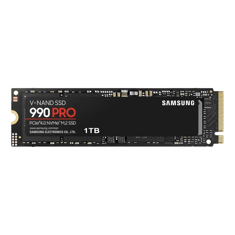 SSD накопитель Samsung 990 Pro 1 ТБ (MZ-V9P1T0BW)