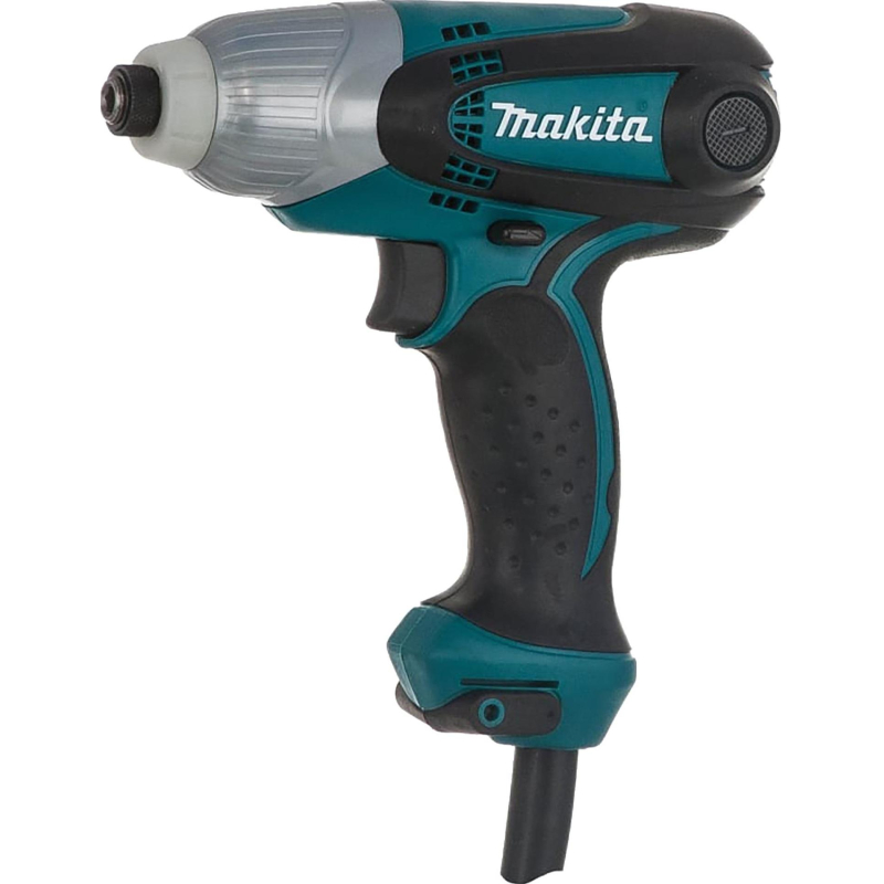 Шуруповерт уд,230Вт,0-3200у\м,6-ти гран 6.35,100Нм,0.99кг,Makita TD0101