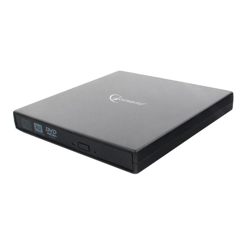 Привод DVD Gembird DVD-USB-02 пластик, черный USB 2.0