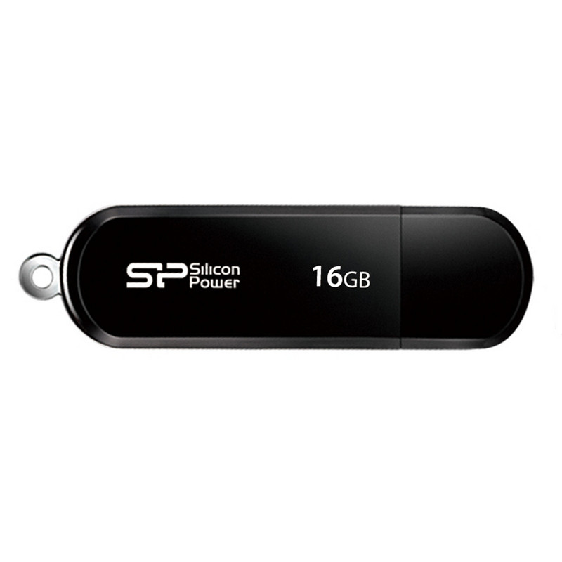 Флеш-память Silicon Power Luxmini 322 16GB black