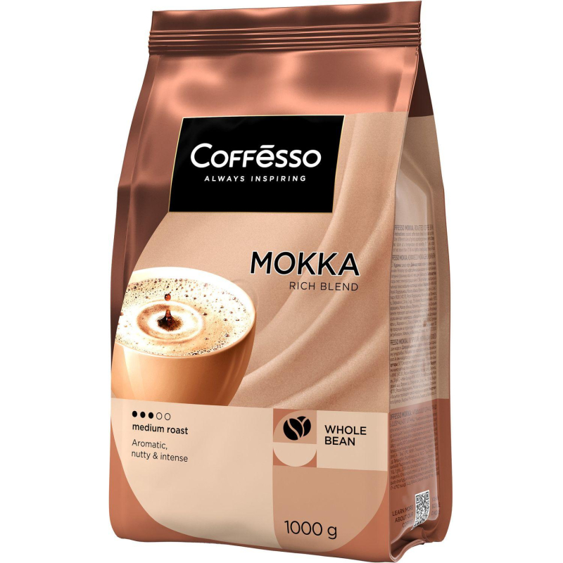 Кофе в зернах Coffesso MOKKA 1 кг