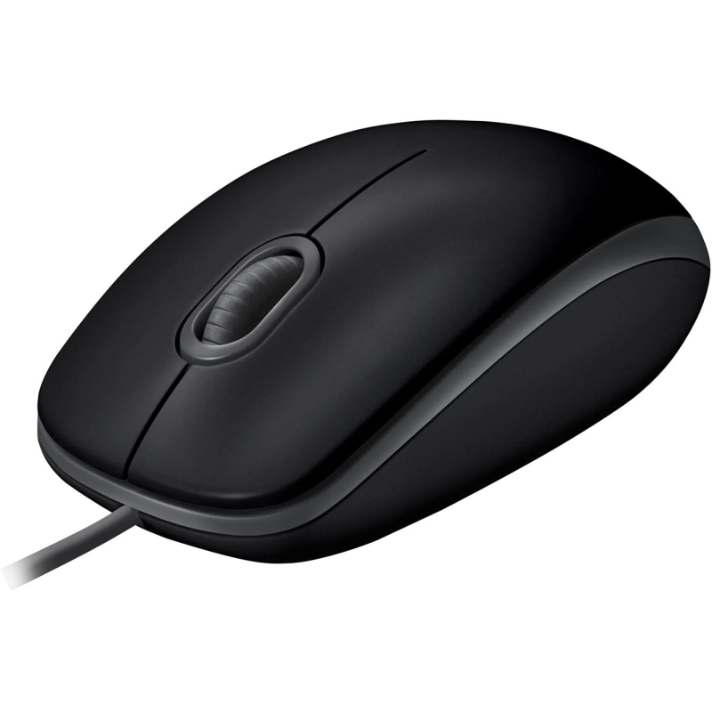 Мышь компьютерная Logitech M110 черная (910-005502/910-005490)