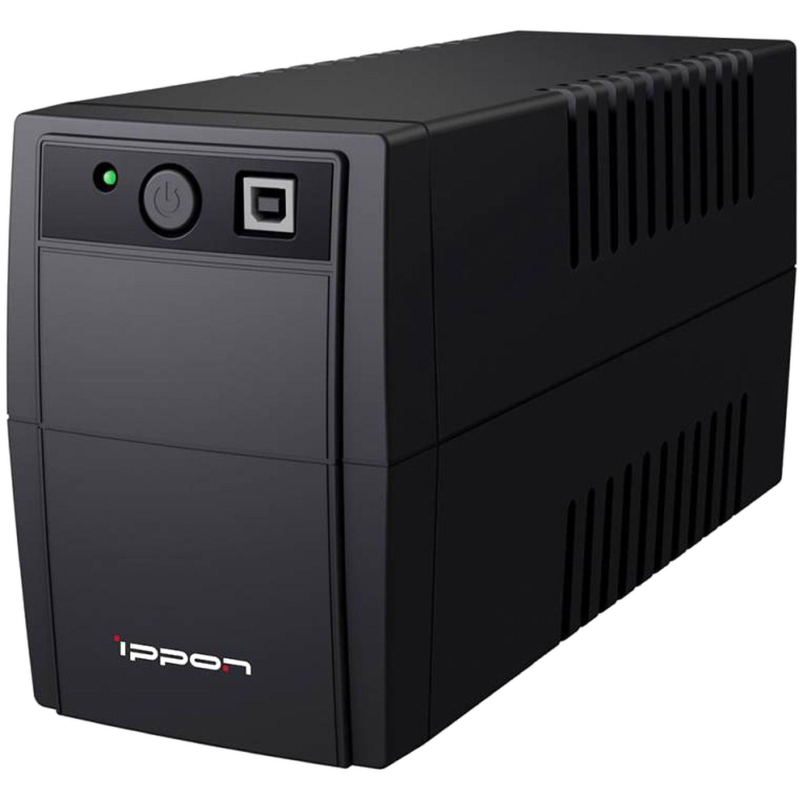 ИБП Ippon Back Basic 850 480Вт/850VA  EURO(2) черный