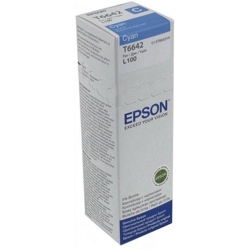 Картридж струйный Epson T6642 C13T66424A гол. для L100